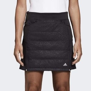 adidas Black Skirt with White Dots